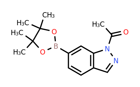 1256359-07-5 | 1-(6-(4,4,5,5-Tetramethyl-1,3,2-dioxaborolan-2-yl)-1H-indazol-1-yl)ethan-1-one