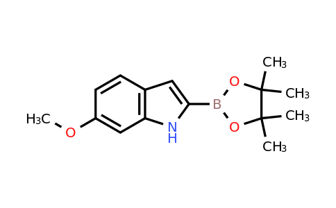 1256359-95-1 | 6-Methoxy-2-(4,4,5,5-tetramethyl-1,3,2-dioxaborolan-2-yl)-1H-indole