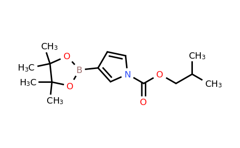 1256360-08-3 | Isobutyl 3-(4,4,5,5-tetramethyl-1,3,2-dioxaborolan-2-yl)-1H-pyrrole-1-carboxylate