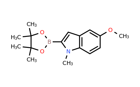5-Methoxy-1-methyl-2-(4,4,5,5-tetramethyl-1,3,2-dioxaborolan-2-yl)-1H-indole