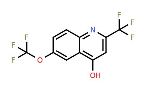 125647-79-2 | 6-(Trifluoromethoxy)-2-(trifluoromethyl)quinolin-4-ol