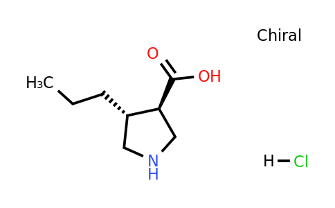 1256482-69-5 | Rac-(3r,4r)-4-propylpyrrolidine-3-carboxylic acid hydrochloride, trans