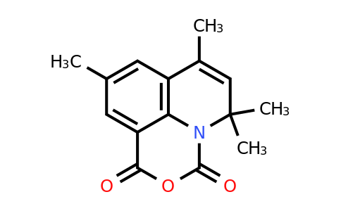 1256628-14-4 | 5,5,7,9-Tetramethyl-1H,3H,5H-[1,3]oxazino[5,4,3-ij]quinoline-1,3-dione