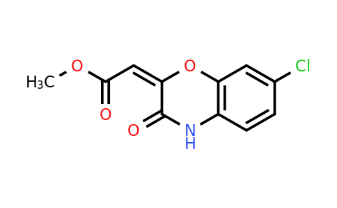 1256633-11-0 | Methyl (E)-2-(7-chloro-3-oxo-3,4-dihydro-2H-benzo[b][1,4]oxazin-2-ylidene)acetate