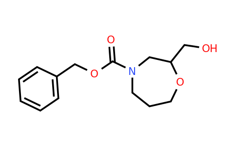 1256633-21-2 | Benzyl 2-(hydroxymethyl)-1,4-oxazepane-4-carboxylate