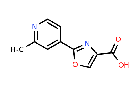 1256786-78-3 | 2-(2-Methylpyridin-4-yl)oxazole-4-carboxylic acid