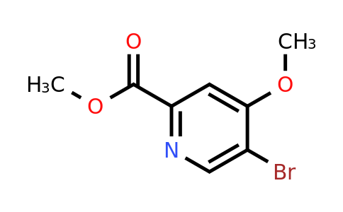 1256789-95-3 | Methyl 5-bromo-4-methoxypicolinate