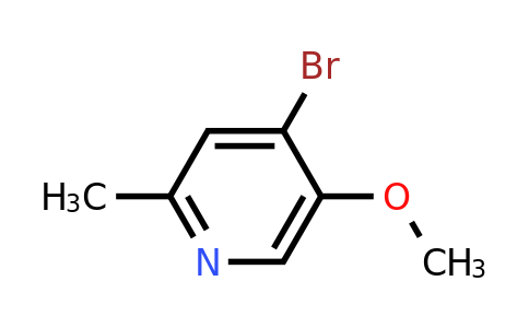 1256804-48-4 | 4-Bromo-5-methoxy-2-methylpyridine
