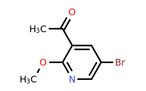 1256811-02-5 | 1-(5-Bromo-2-methoxypyridin-3-yl)ethan-1-one
