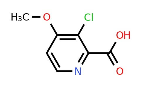 1256822-07-7 | 3-chloro-4-methoxypyridine-2-carboxylic acid