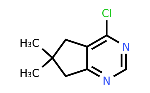 1256955-87-9 | 4-Chloro-6,6-dimethyl-6,7-dihydro-5H-cyclopenta[d]pyrimidine