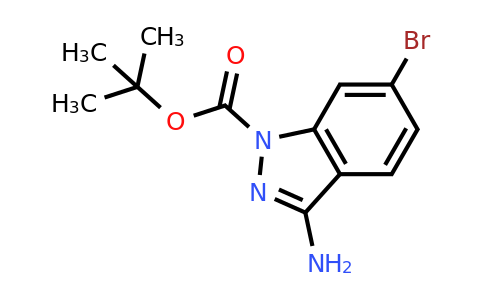 1257211-58-7 | tert-Butyl 3-amino-6-bromo-1H-indazole-1-carboxylate