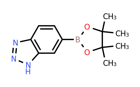 1257651-13-0 | 6-(4,4,5,5-Tetramethyl-1,3,2-dioxaborolan-2-yl)-1H-benzo[d][1,2,3]triazole
