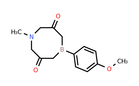 1257739-11-9 | 5-(4-Methoxyphenyl)-1-methyl-1,5-azaborocane-3,7-dione