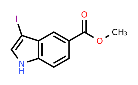1257847-81-6 | Methyl 3-iodo-1h-indole-5-carboxylate