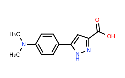 5-[4-(Dimethylamino)phenyl]-1h-pyrazole-3-carboxylic acid