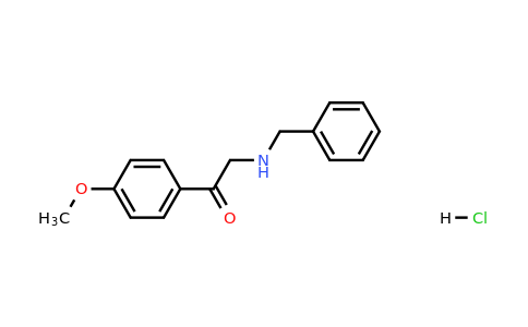 2-(Benzylamino)-1-(4-methoxyphenyl)ethanone hydrochloride