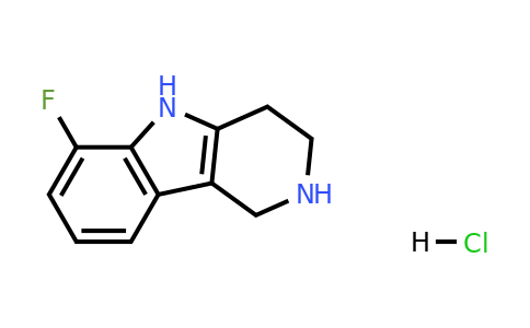 1258639-83-6 | 6-Fluoro-1h,2h,3h,4h,5h-pyrido[4,3-b]indole hydrochloride