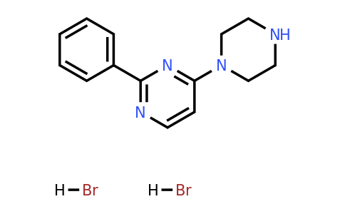 1258640-39-9 | 2-Phenyl-4-(piperazin-1-yl)pyrimidine dihydrobromide