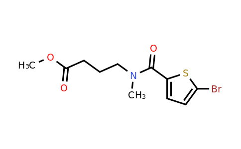 1258646-34-2 | Methyl 4-(5-bromo-n-methylthiophene-2-carboxamido)butanoate