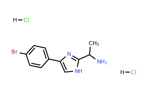 1258649-55-6 | 1-[4-(4-bromophenyl)-1h-imidazol-2-yl]ethan-1-amine dihydrochloride