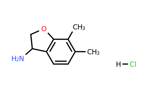 1258649-70-5 | 6,7-Dimethyl-2,3-dihydro-1-benzofuran-3-amine hydrochloride