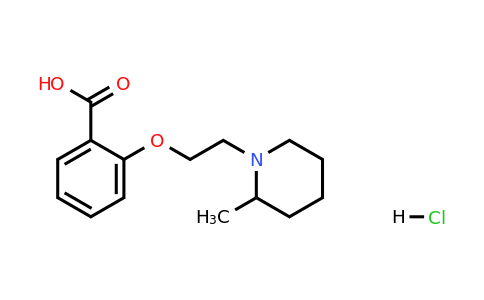 2-[2-(2-methylpiperidin-1-yl)ethoxy]benzoic acid hydrochloride