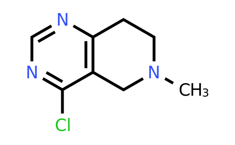 1258650-41-7 | 4-Chloro-6-methyl-5,6,7,8-tetrahydropyrido[4,3-d]pyrimidine