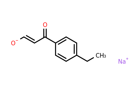 Sodium 3-(4-ethylphenyl)-3-oxoprop-1-en-1-olate