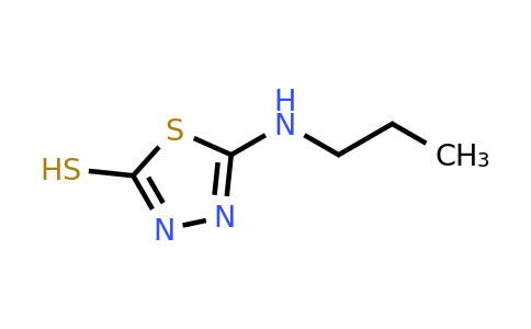 125908-44-3 | 5-(Propylamino)-1,3,4-thiadiazole-2-thiol