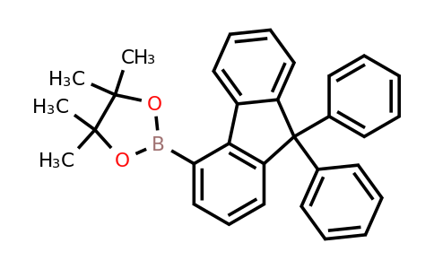 1259280-37-9 | 2-(9,9-Diphenyl-9H-fluoren-4-yl)-4,4,5,5-tetramethyl-1,3,2-dioxaborolane