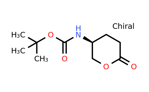 125982-23-2 | tert-Butyl (S)-(6-oxotetrahydro-2H-pyran-3-yl)carbamate