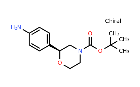 tert-Butyl (S)-2-(4-aminophenyl)morpholine-4-carboxylate