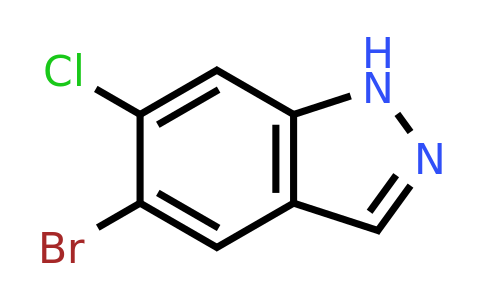 1260382-77-1 | 5-Bromo-6-chloro-1H-indazole