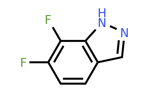 1260384-41-5 | 6,7-Difluoro-1H-indazole