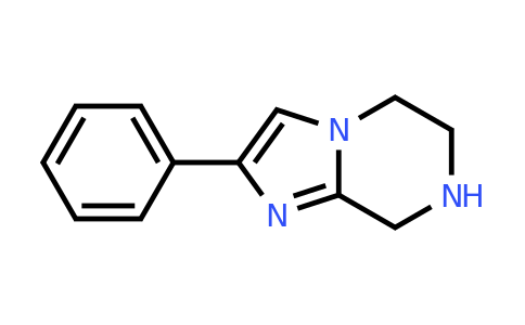 126052-29-7 | 2-Phenyl-5,6,7,8-tetrahydroimidazo[1,2-a]pyrazine