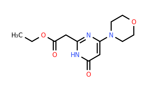 1260543-99-4 | Ethyl 2-[4-(morpholin-4-yl)-6-oxo-1,6-dihydropyrimidin-2-yl]acetate