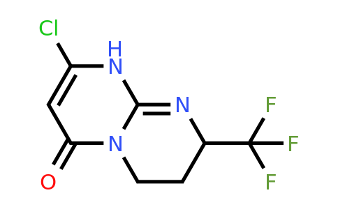 1260585-12-3 | 2-Chloro-1,6,7,8-tetrahydro-8-(trifluoromethyl)-4H-pyrimido[1,2-a]pyrimidin-4-one