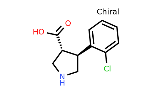 trans-4-(2-Chlorophenyl)pyrrolidine-3-carboxylic acid