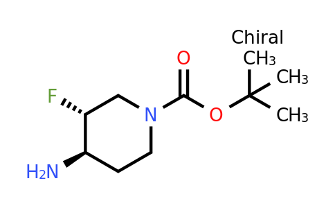 (3R,4R)-tert-Butyl 4-amino-3-fluoropiperidine-1-carboxylate