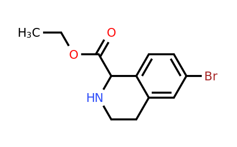 1260644-50-5 | Ethyl 6-bromo-1,2,3,4-tetrahydroisoquinoline-1-carboxylate