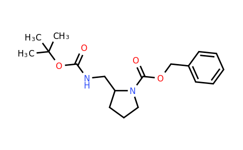 1260666-89-4 | Benzyl 2-(((tert-butoxycarbonyl)amino)methyl)pyrrolidine-1-carboxylate
