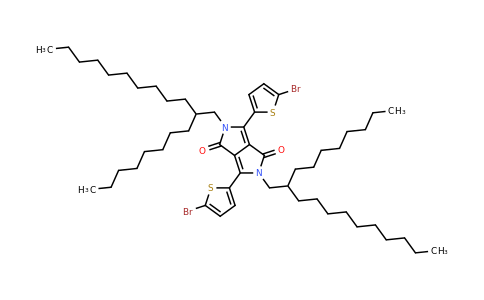 1260685-63-9 | 3,6-Bis(5-bromothiophen-2-yl)-2,5-bis(2-octyldodecyl)pyrrolo[3,4-c]pyrrole-1,4(2H,5H)-dione