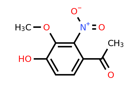 1-(4-Hydroxy-3-methoxy-2-nitrophenyl)ethan-1-one