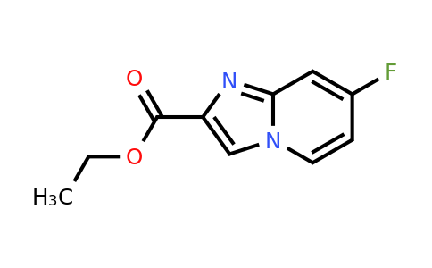 1260798-14-8 | Ethyl 7-fluoroimidazo[1,2-a]pyridine-2-carboxylate