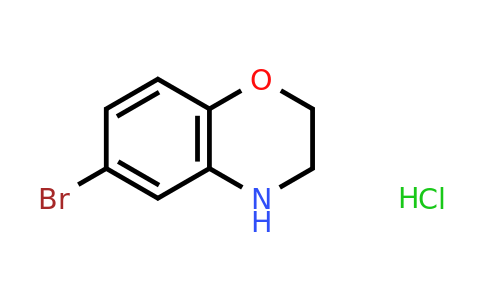 1260803-10-8 | 6-Bromo-3,4-dihydro-2H-benzo[b][1,4]oxazine hydrochloride