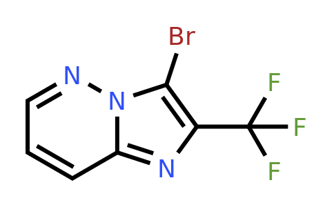 1260817-66-0 | 3-Bromo-2-(trifluoromethyl)imidazo[1,2-b]pyridazine