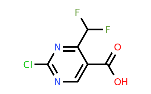 1260827-00-6 | 2-Chloro-4-(difluoromethyl)pyrimidine-5-carboxylic acid
