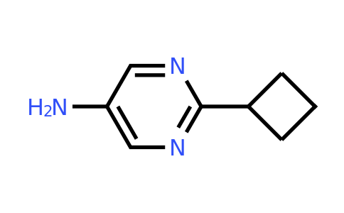 1260833-10-0 | 2-Cyclobutylpyrimidin-5-amine