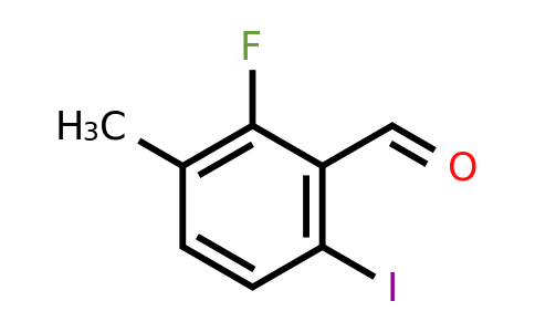 1260839-45-9 | 2-Fluoro-6-iodo-3-methylbenzaldehyde